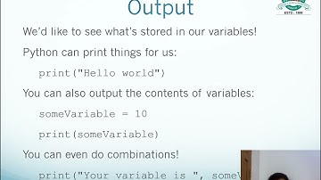 Variables in Python | Problem Solving using Python | SNS Institutions