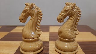 Шахматы. Специально проигрывайте два Коня. Самая популярная ситуация.