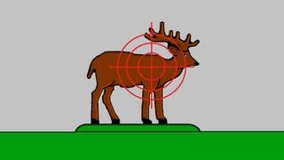 Deer hunting [rubber band gun] +tutorial