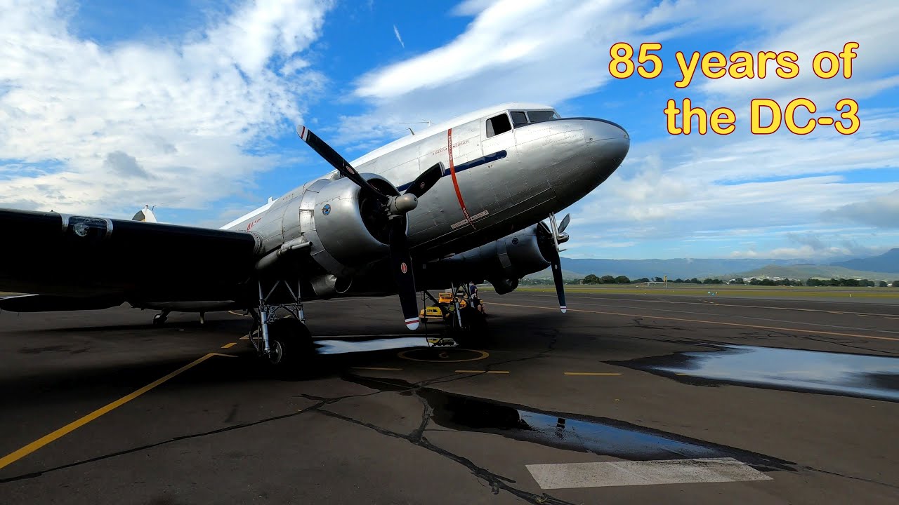 Celebrating 85 years of the DC 3 - YouTube