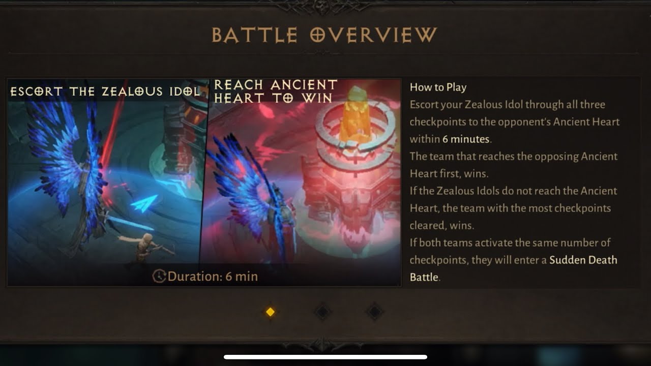 NEW PATCH | PVP BATTLEGROUNDS MAP | Diablo Immortal | Overview