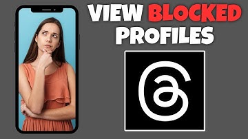 How To View Profiles You Have Blocked On Threads | Threads App Tutorial