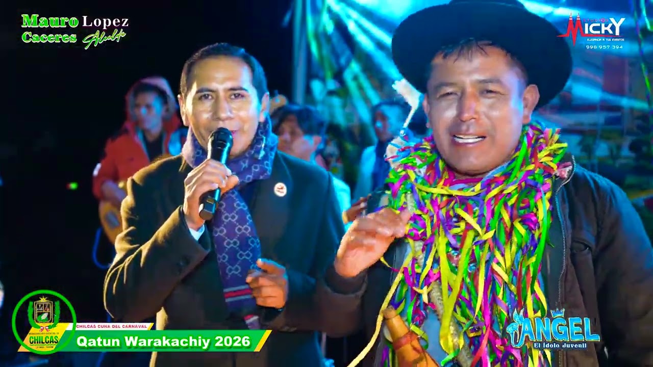 ANGEL EL IDOLO JUVENIL EN CHILCAS LA MAR 2026 PARTE III