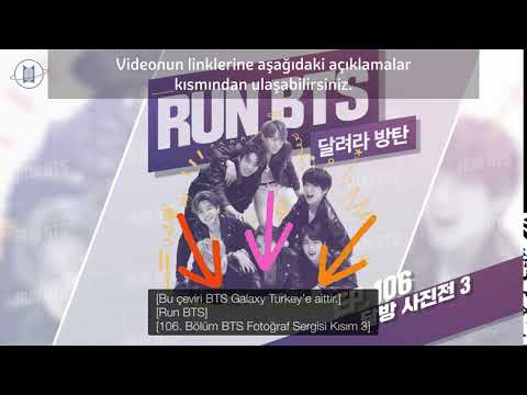 [Türkçe Altyazılı] RUN BTS! 106. Bölüm