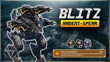 [WR] 🔥 ARDENT Spear Blitz – Mk3 Gameplay | War Robots