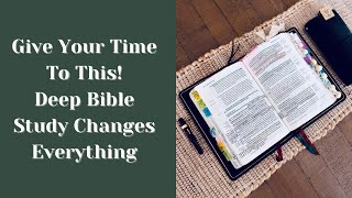Give Your Time to Deep Bible Study! Humble Lamb NKJV Shepherd Bible | Bible Notes | Bible Journaling