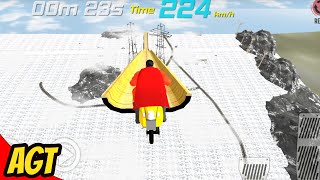 Super Hero Bike Mega Ramp - Android Gameplay screenshot 4