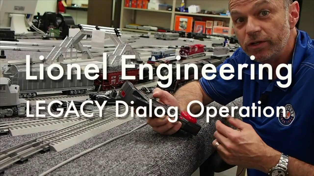Lionel Legacy Basics - Dialog Operation Sounds On Legacy Locomotives On