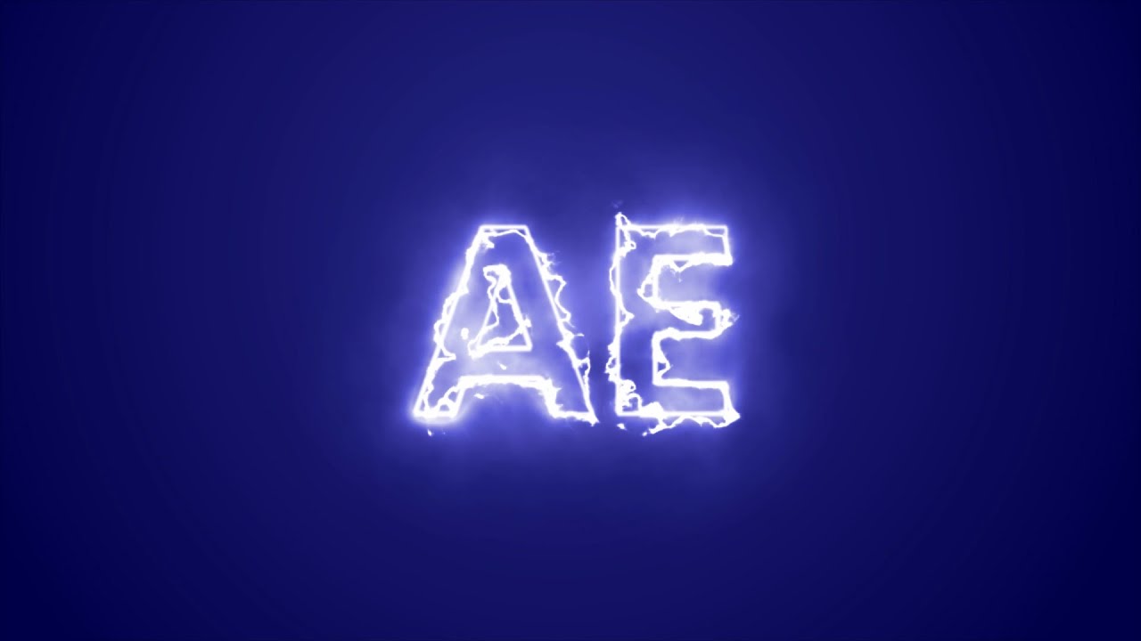 Neon Line logo Animation || light saber effect || After Effects ...
