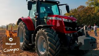 MASSEY FERGUSON 6718S Dyna6 per Macgest in Campo - trattori [HD]