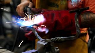 Blacksmithing- Door Pulls, Hand Forged Handles, Barn Doors, Barn handles forging custom order.