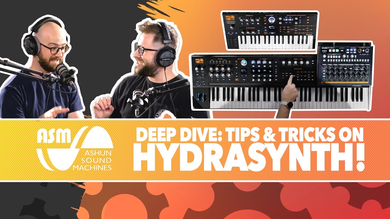 ASM Hydrasynth Deluxe Deep Dive Tip & Tricks YouTube
