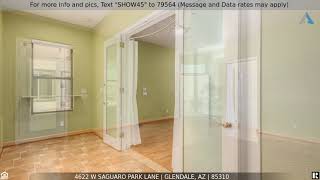 Priced at $725,000 - 4622 W SAGUARO PARK Lane, Glendale, AZ 85310