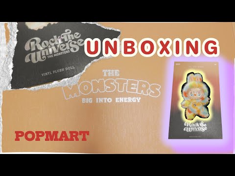 MY 1ST POP MART The Monsters Rock the Universe 🌌| Labubu BlindBox