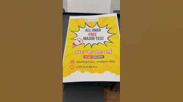 All india Free mock Test for NEET Students #bewise #motivation #neet #exam @BeWiseNEET