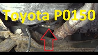 Causes and Fixes Toyota P0150 Code: O2 Sensor Circuit Malfunction (Bank 2 Sensor 1)