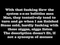 Earl Sweatshirt featuring Vince Staples & Casey Veggies - Hive (LYRICS ON SCREEN)