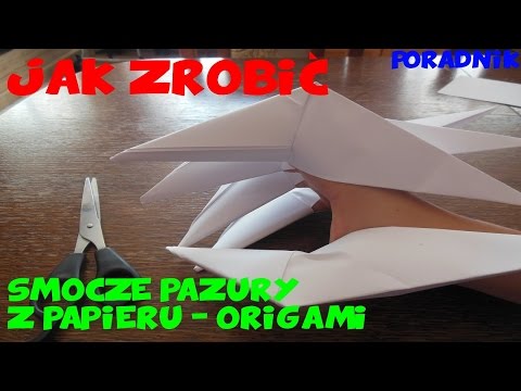 Wideo: Jak Zrobić Papierowe Pazury