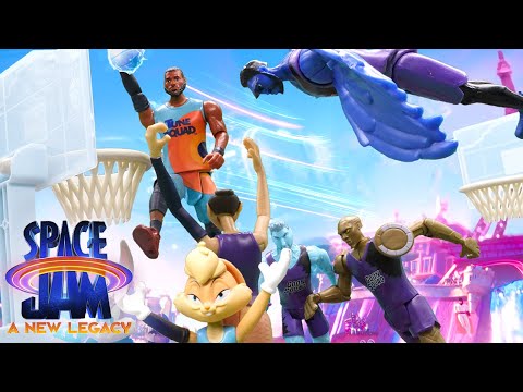 Space Jam A New Legacy Toys 2021 - EPIC HAUL Unboxing Review + LIVE ACTION