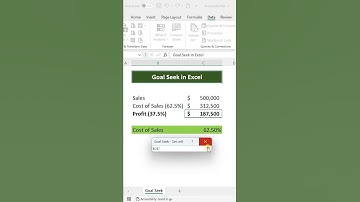 How to Use Goal Seek in Microsoft Excel | Excel Tutorial