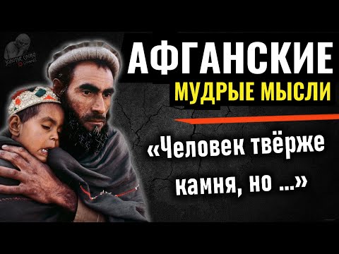 Афганские пословицы и поговорки, Золотые слова Афганских мудрецов, Мудрые мысли Пуштунов