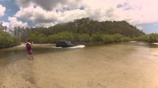 fraser island creek crossing