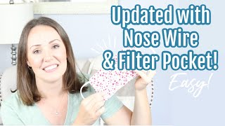 Join me for a step by tutorial on how to sew medical face mask with
filter pocket and nose wire. there is huge shortage of masks the
medica...