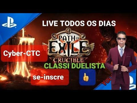 PATH OF EXILE - BILLD CICLONE | CTC-Cyber AO VIVO