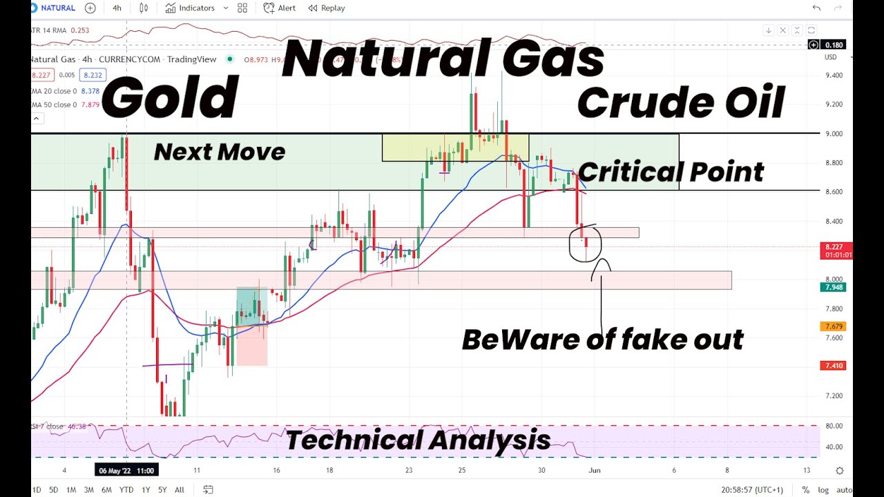 Natural Gas | Beware of Fake out | Gold | Crude Oil | Next Move ...