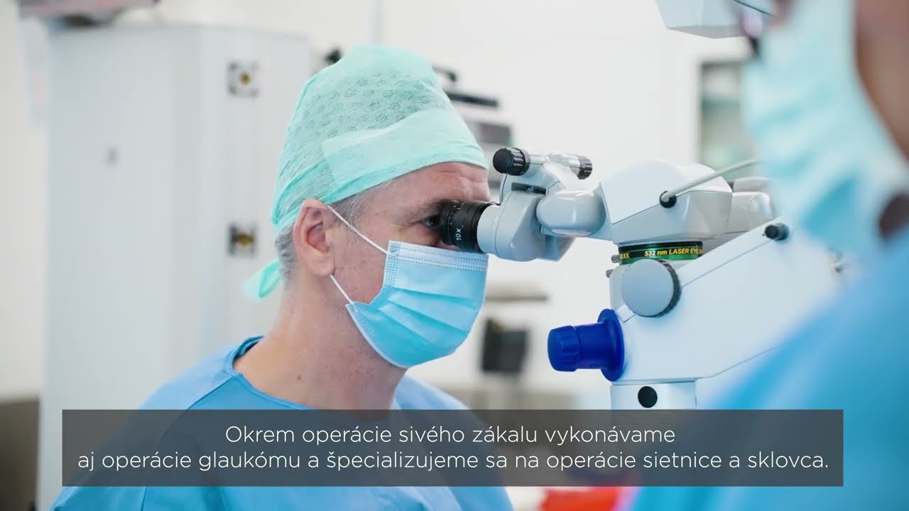 Oftalmologické (očné) pracovisko v Nemocnici Bory