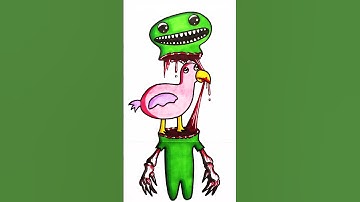 Garten of BANBAN paper craft #gartenofbanban #toonymoonyartshorts #shorts