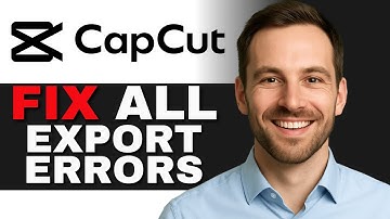 How To Fix ALL CapCut Exporting Errors 2025 (PC GUIDE)