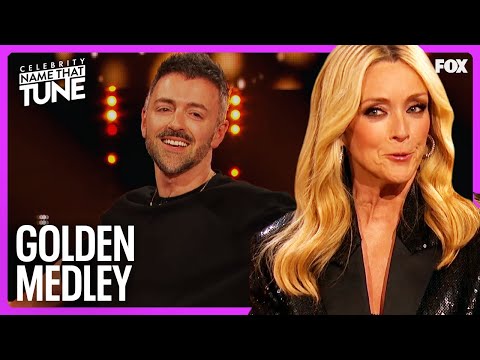 Matteo Lane Struggles Through The Golden Medley Challenge Celebrity Name That Tune 