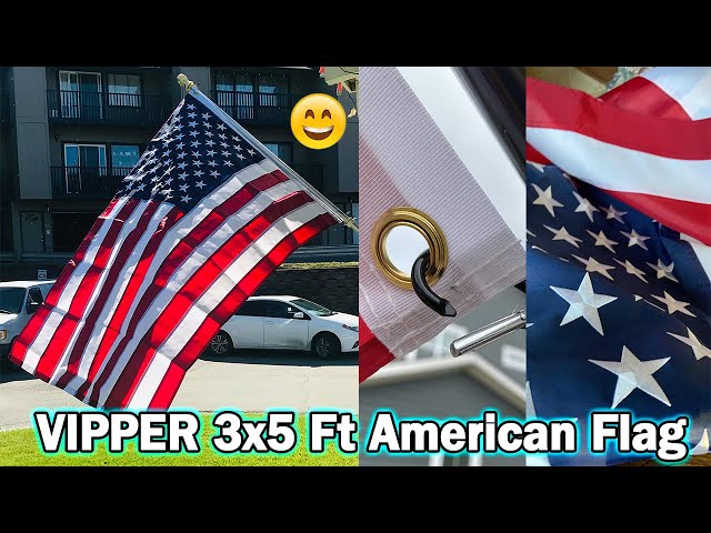  VIPPER American Flag 3x5 FT Outdoor - USA Heavy duty