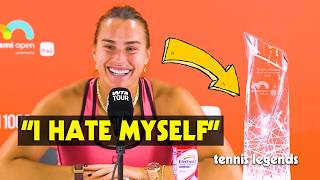 Reporter To Aryna Sabalenka I Love You - Miami 2026