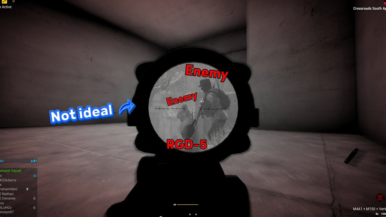 Squad Global Escalation mod - Intense and funny moments 3