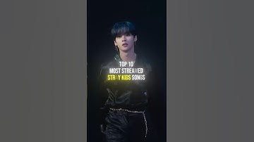 Top 10 MOST STREAMED Stray Kids songs on Spotify 🎶📈 #shorts #straykids #kpop #kpopartist #kpopgroup
