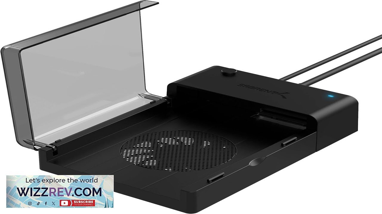 SABRENT USB 3.0 to SATA External Hard Drive Lay Flat Docking Station