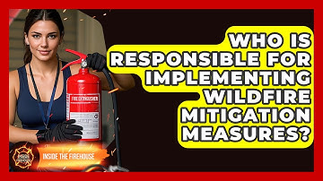 Who Is Responsible for Implementing Wildfire Mitigation Measures? - Inside the Firehouse