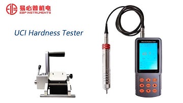 UCI Hardness Tester Portable UCI Durometer Ultrasonic Contact Impedance