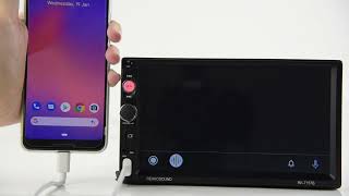 2 Din Car Stereo Radio 7'' Touch Screen D-Play  Universal Car Player(Q3461) Android auto connection