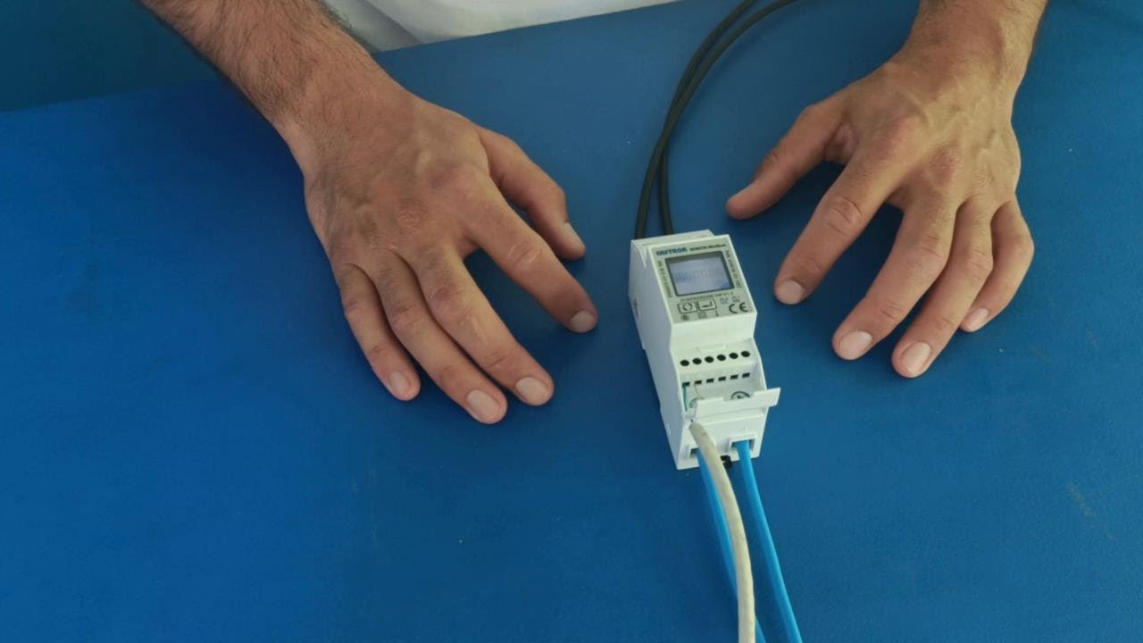 Instalación de un vatímetro monofásico Eastron Growatt