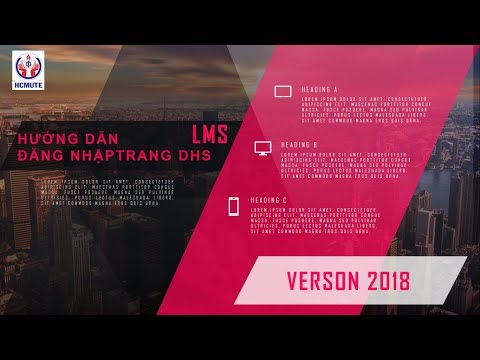 EPS1- HƯỚNG DẪN ĐĂNG NHẬP VÀO TRANG LMS HCMUTE