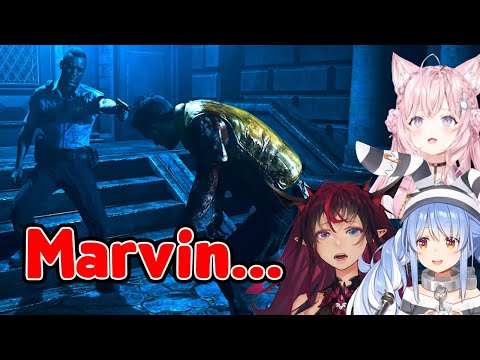 【Hololive】They see what happened to Marvin and Brad in Resident Evil 3: Remake【English Sub】