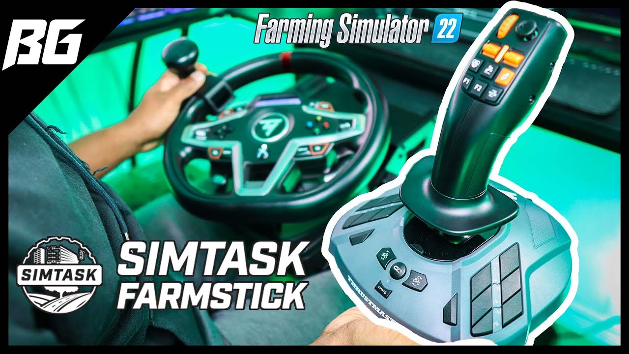 Thrustmaster SimTask FarmStick & Steering Kit Unboxing! 