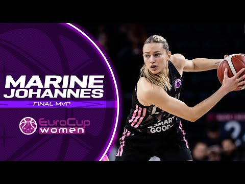 Marine Johannes's performance as MVP of the EuroCup Women 2022-23 Final Game