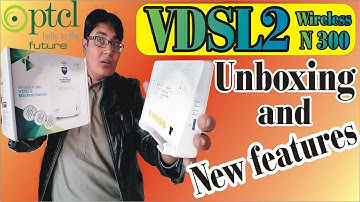 PTCL Modam UnBoxing and complete accessories | VDSL 2 Modam | 2021
