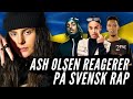 Ash olsen reagerer p svensk rap  yltv