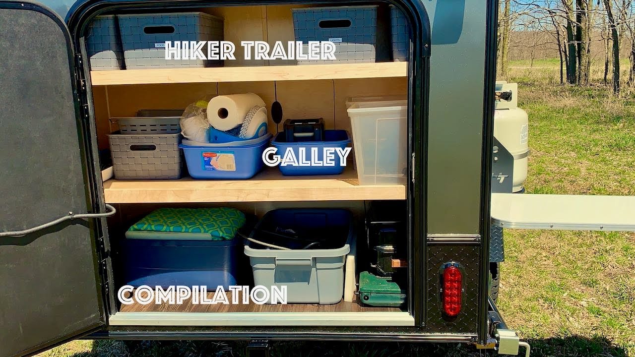 Looking at purchasing a Hiker Trailer ** Check out these GALLEY IDEAS