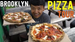 BEST Pizzas in NEW YORK! New York Pizza Tour of BROOKLYN